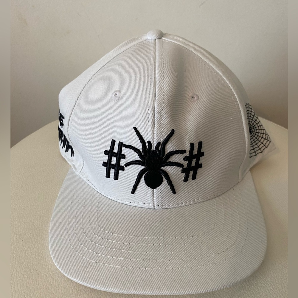 Ben Trill NEW, white #Spider#, SnapBack hat, Mike Will